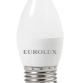 Лампа светодиодная Eurolux LL-E-C37-6W-230-4K-E27